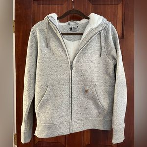Carhartt Womens Shearling Zip Up Sweatshirt | Womens Small
